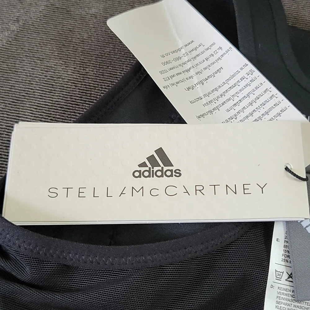 Adidas by Stella McCartney women's size XS black sports bra - Picture 15 of 15